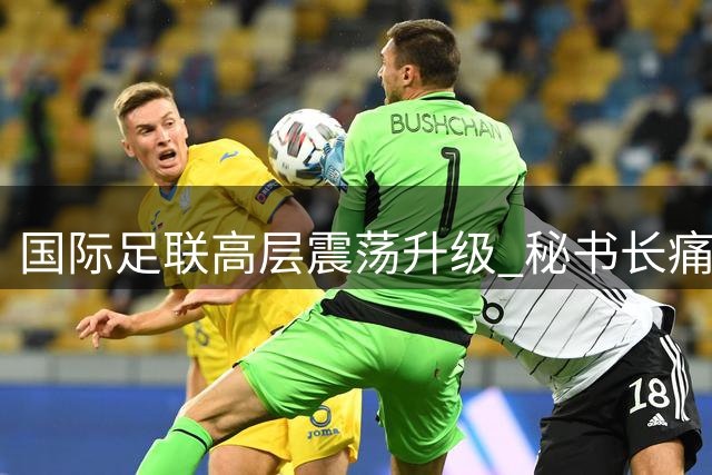 国际足联高层震荡升级 秘书长痛批近期乱象"可耻